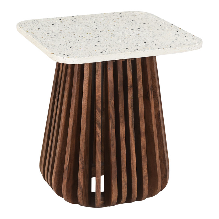 Terra Square Terrazzo Side Table