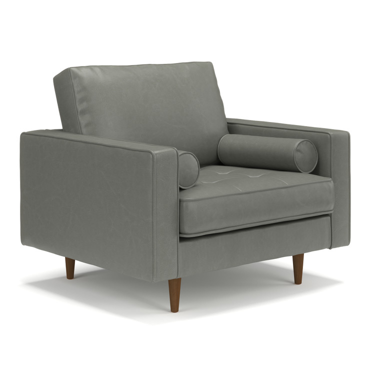 Blakely Upholstered Vegan Leather Arm Chair