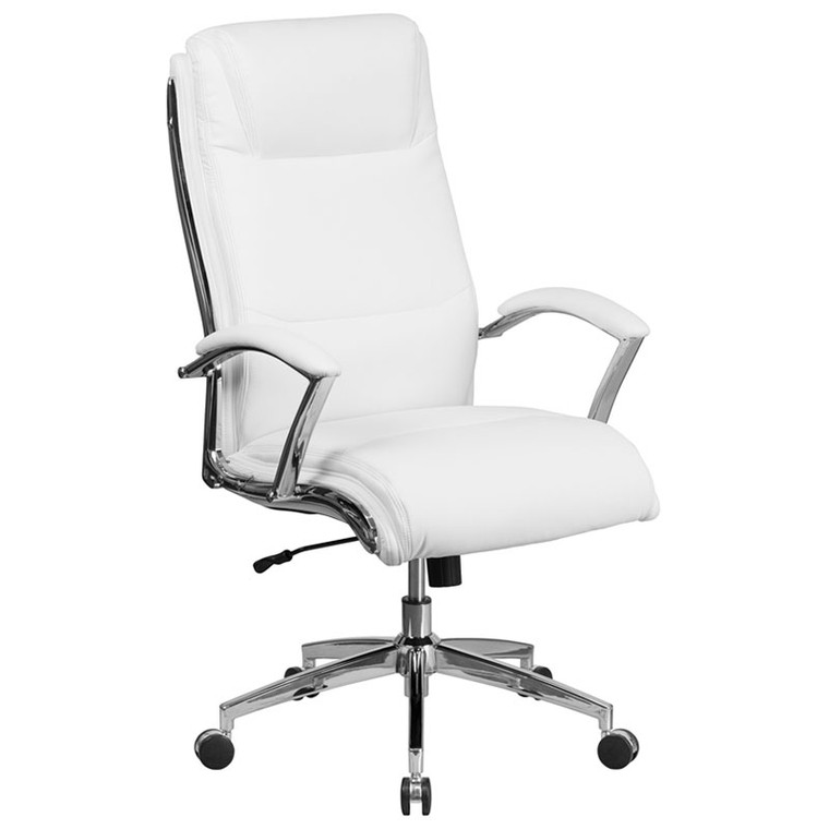 Mica High Back Office Chair | White