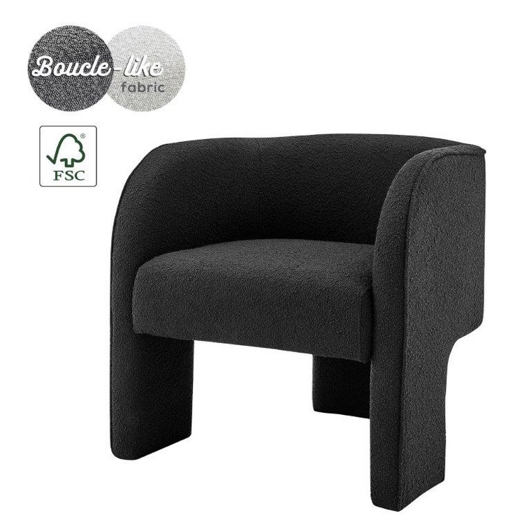 Maxwell Fabric Accent Arm Chair