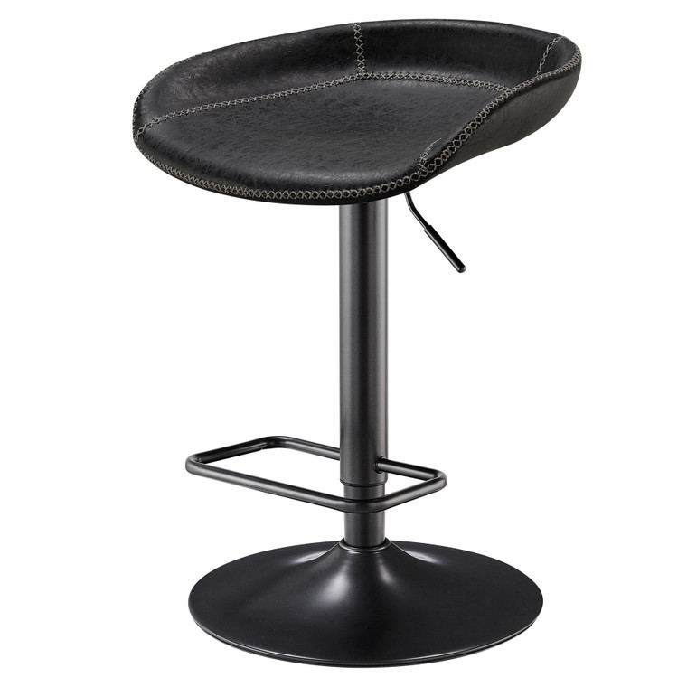 Rodney PU Leather Gaslift Bar Stool | Set of 2