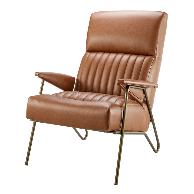 Casper Bonded Leather Accent Chair