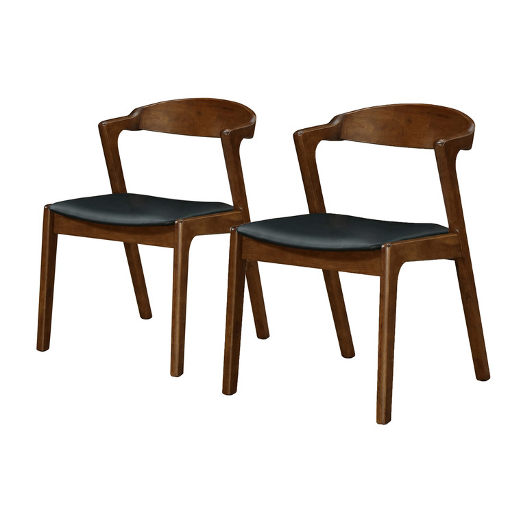 Stanley PU Leather Chair | Set of 2