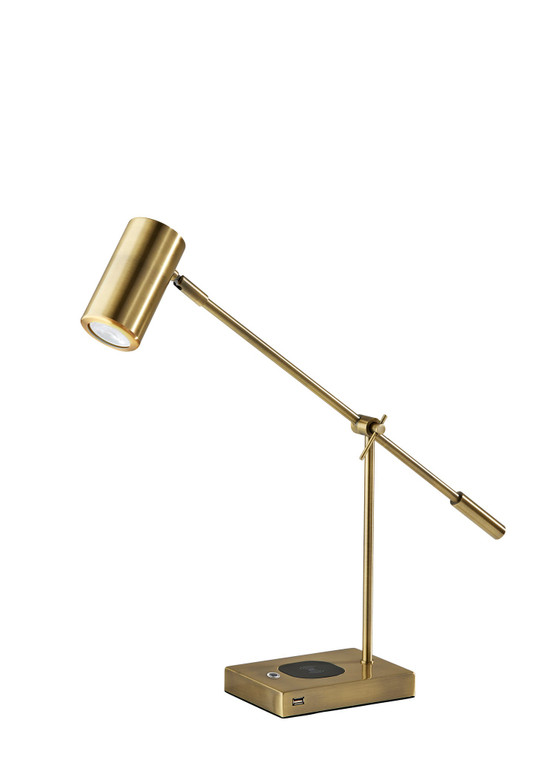 Clarice Charge LED Desk Lamp
