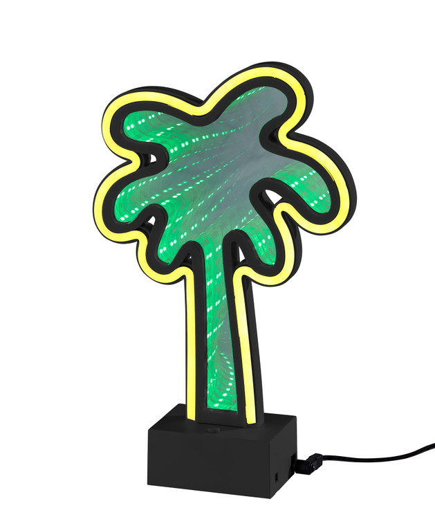 Illusion Neon Palm Tree Table/Wall Lamp