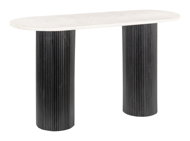 Izola Console Table | White & Black