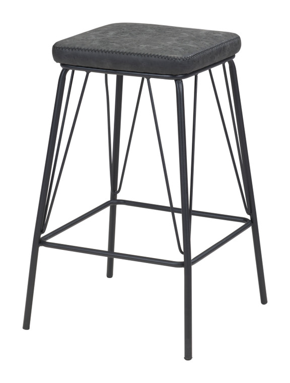 Samuel Counter Stool | Set of 2 | Vintage Black