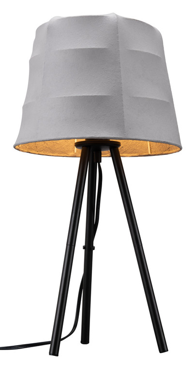 Mozzi Table Lamp | Gray & Black