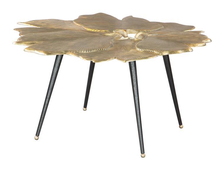 Gingko Coffee Table | Antique Brass