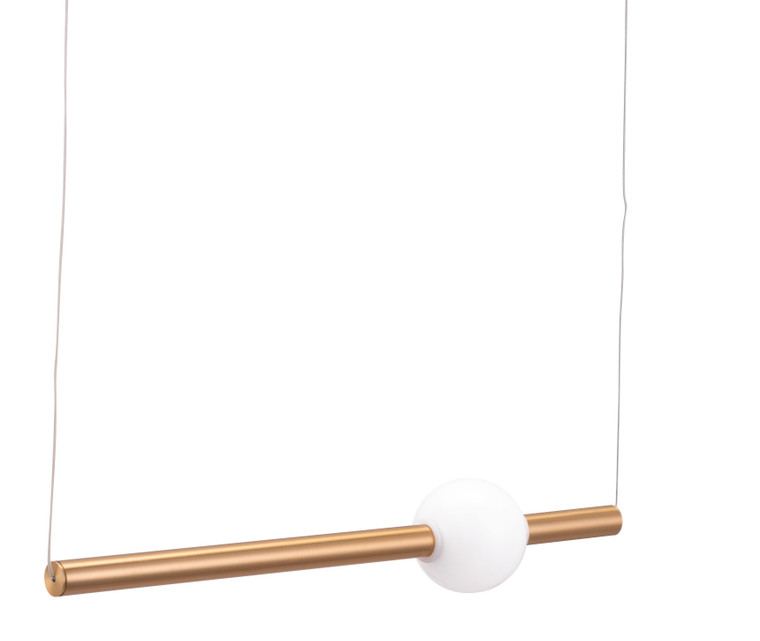 Adeo Ceiling Lamp | Brass