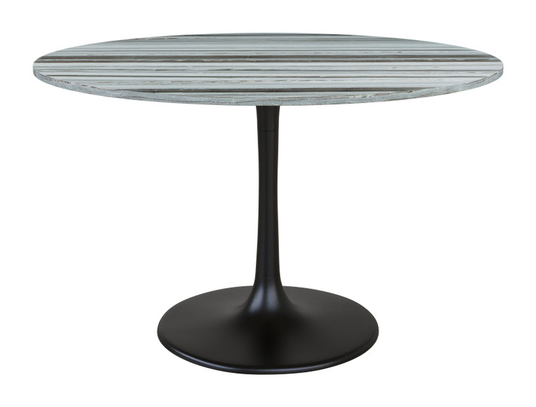 Central City Dining Table | Gray & Black