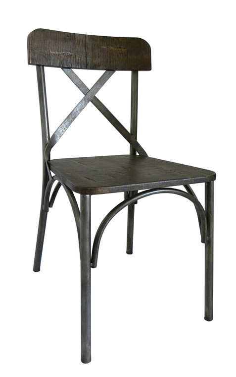 Torino Industrial Metal Dining Chair
