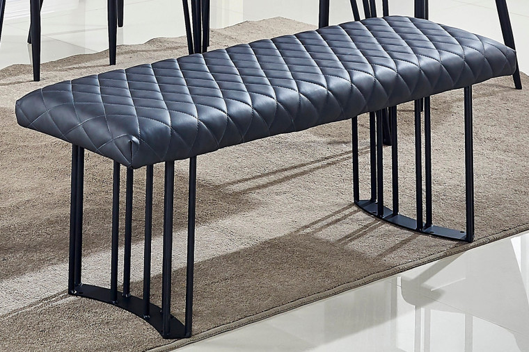 Modena Contemporary Upholstered Dining Bench