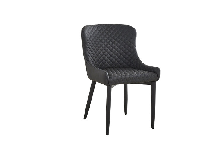 Parma Upholstered Dining Chair with Tufted Seat