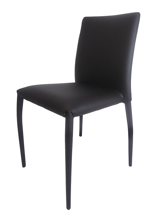 Pisa Stackable Dining Chair with PU Seat and Legs