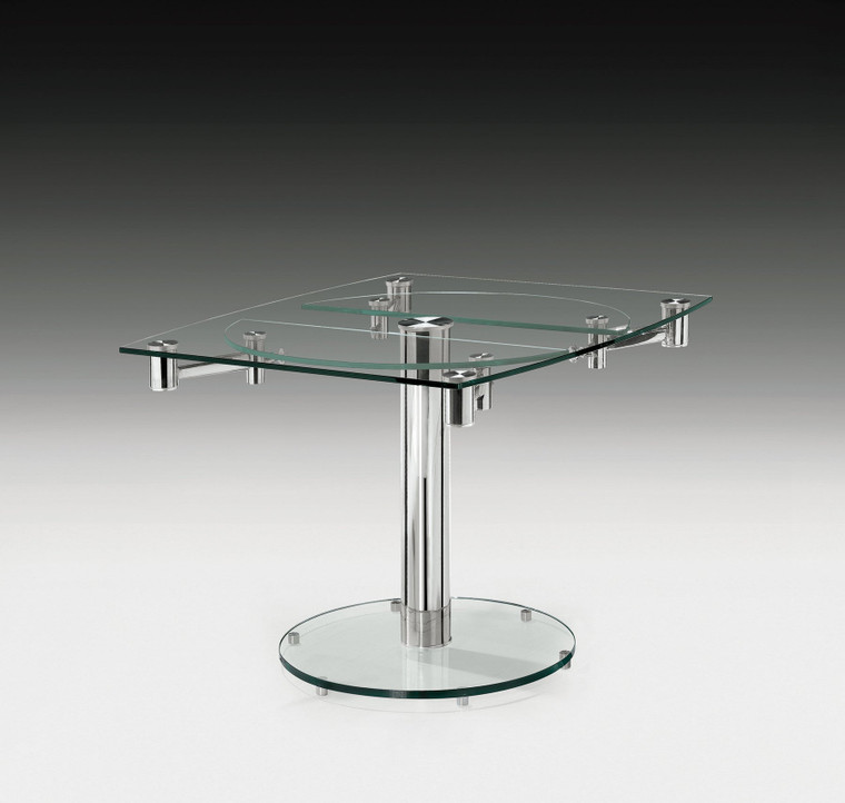 Capella Dining Table with Chrome Base