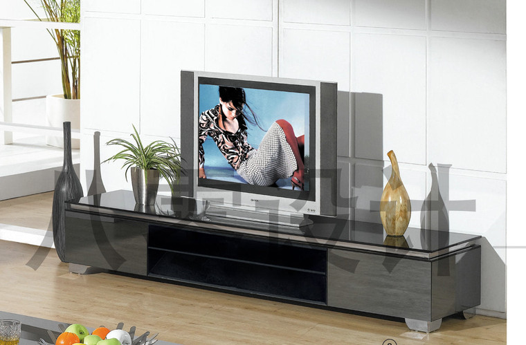 Cortina TV Stand with Shelf and Drawer