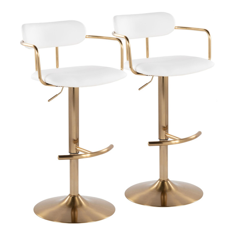 Demetria Adjustable Barstool | Set Of 2