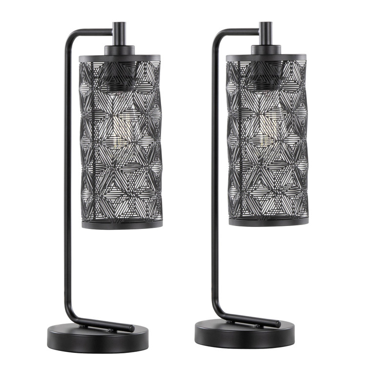 Gwenia 18" Metal Task Lamp | Set Of 2