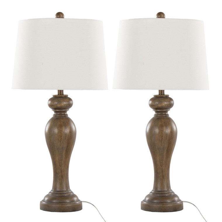 Pippa 31" Polyresin Table Lamp | Set Of 2