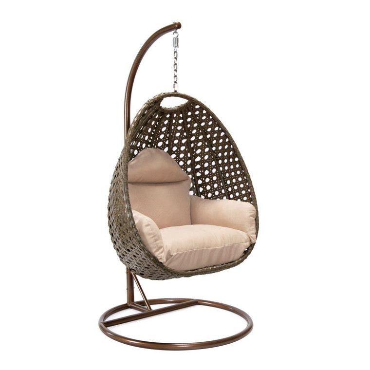 Biscuit Wisteria Hanging Egg Swing Chair