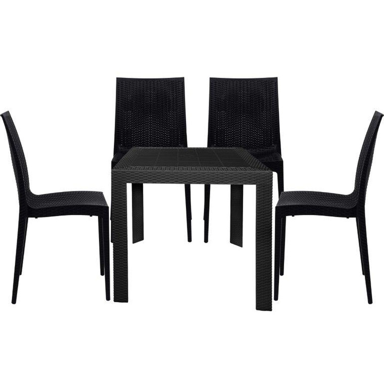 Maceo Meadow 5-Piece Outdoor Dining Set