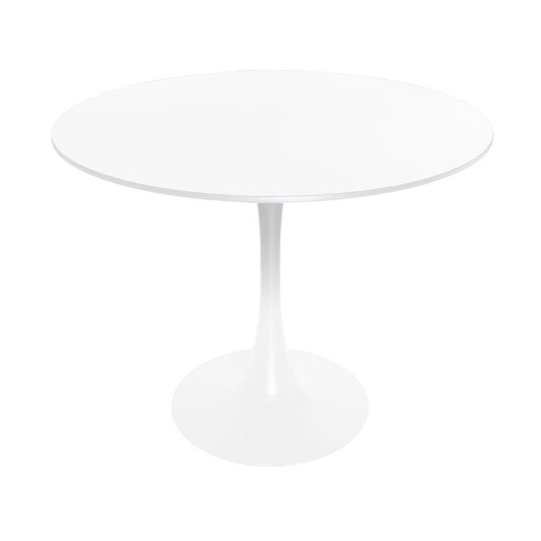 Bennett Meadow Mosaic Round Dining Table with Wood Top