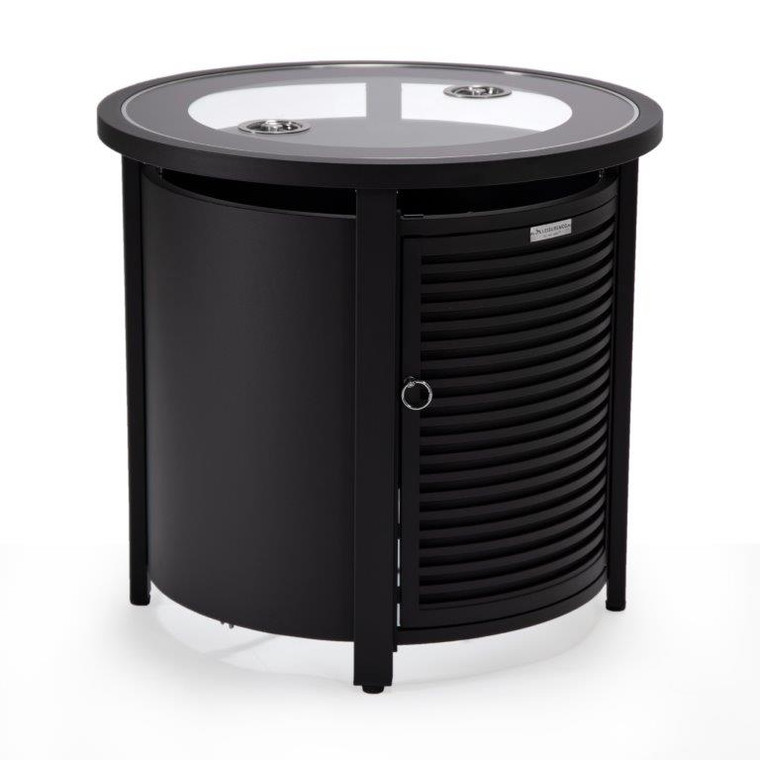 Walbrook Patio Round Tank Holder with Slats Design