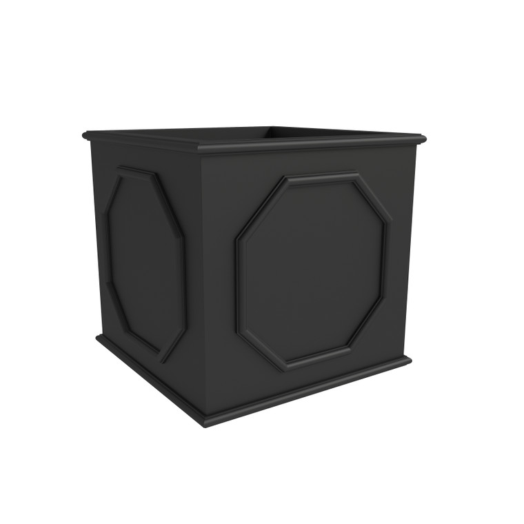 Spruce Series Cubic Fiber Stone Planter | 17.7 Cube