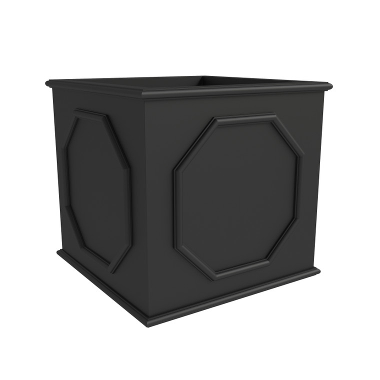 Spruce Series Cubic Fiber Stone Planter | 21.7 Cube