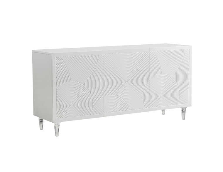 Serenity White Lacquer Buffet