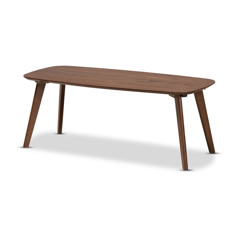 Jace Tid-Century Todern Finished Coffee Table | Walnut