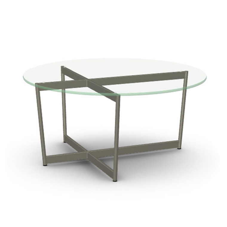 Jill Round Coffee Table | Glass Top