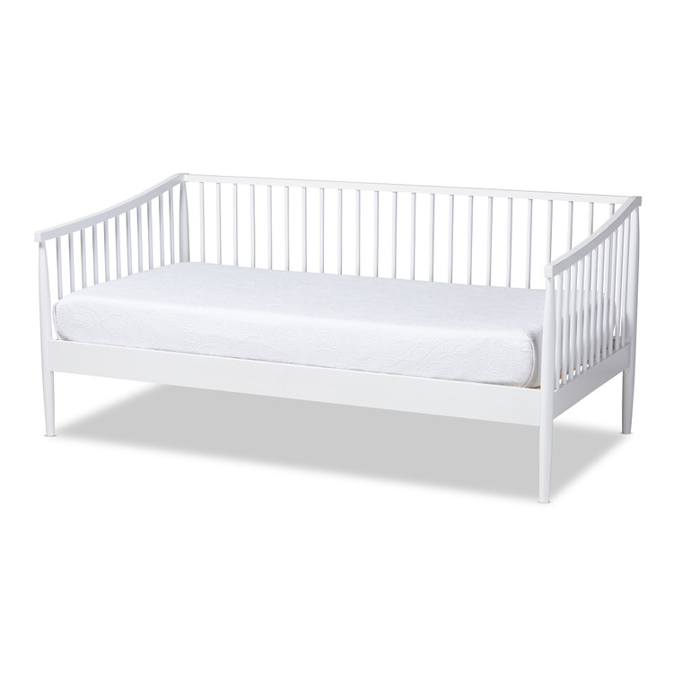 Taren Classic and Traditional Spindle Daybed  | White