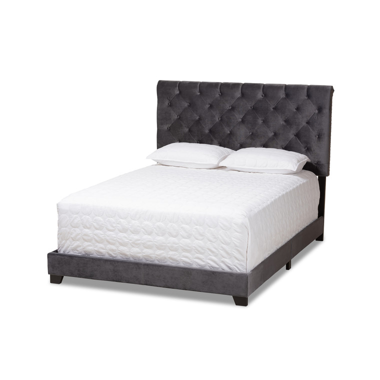 Dacanc Luxe and Glamour Velvet Upholstered Bed