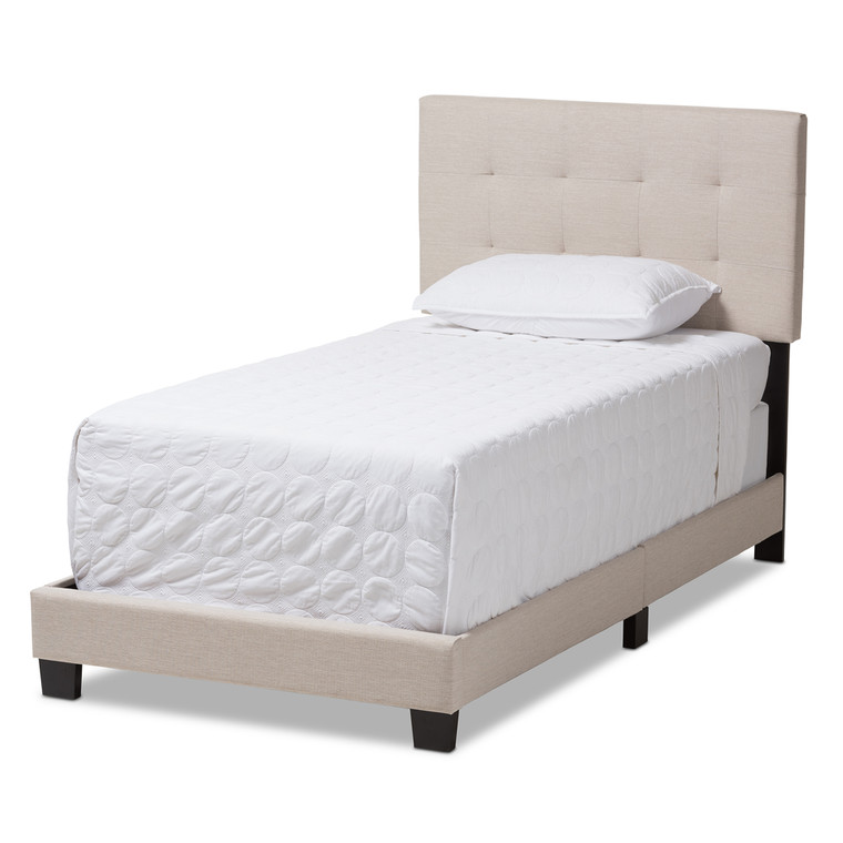 Brookfeld Modern and Contemporary Fabric Bed