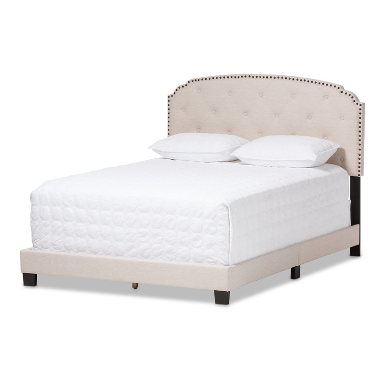 Xile Modern and Contemporary Fabric Upholstered Bed