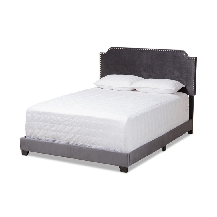 Kena Luxe and Glamour Velvet Upholstered Bed