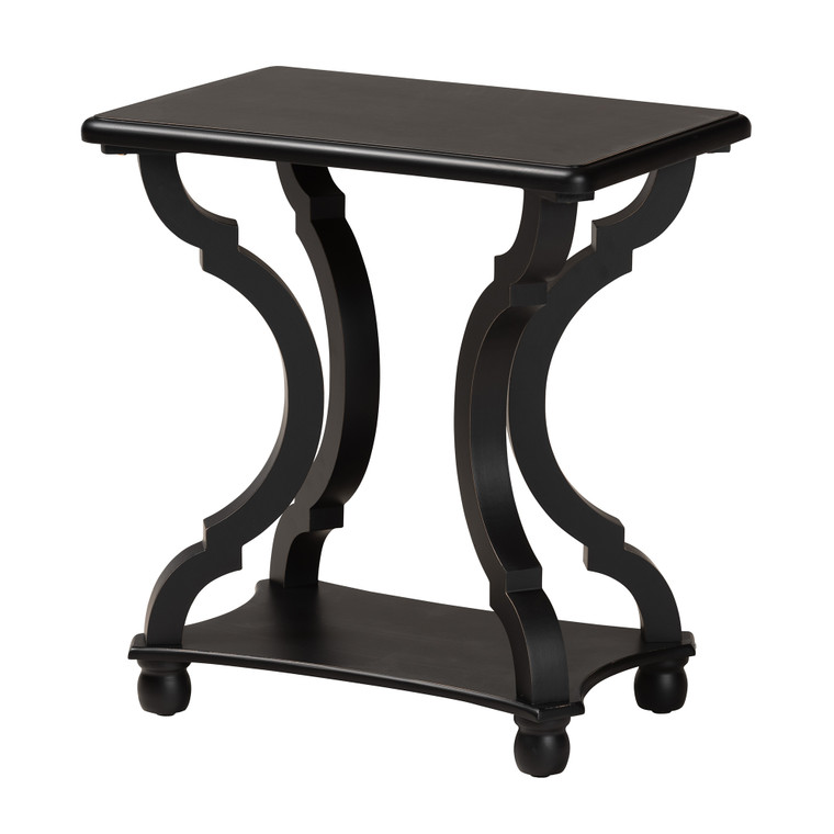 Theodosia Classic and Traditional Wood End Table