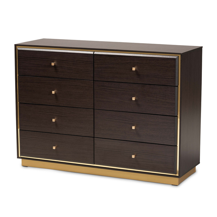 Macroc Modern and Contemporary 8-Drawer Dresser