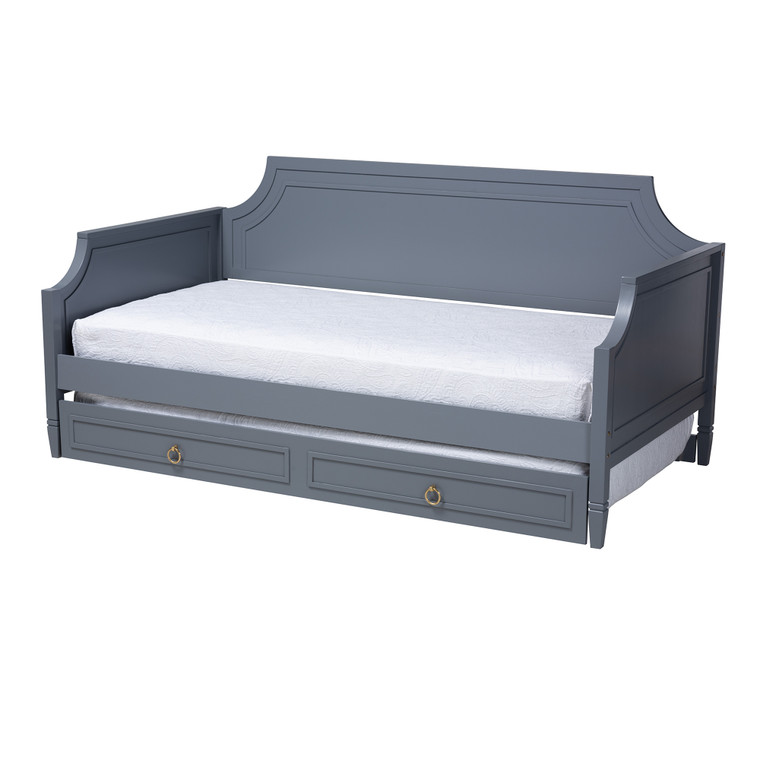 Kariana Classic and Traditional Daybed with Twin trundle
