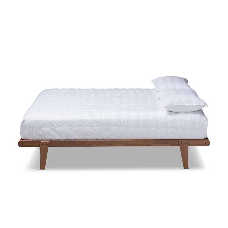 Rose Mid-Century Modern Platform Bed Frame