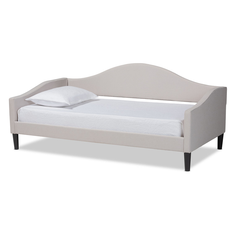 Tilligan Todern and Contemporary Fabric Upholstered Daybed