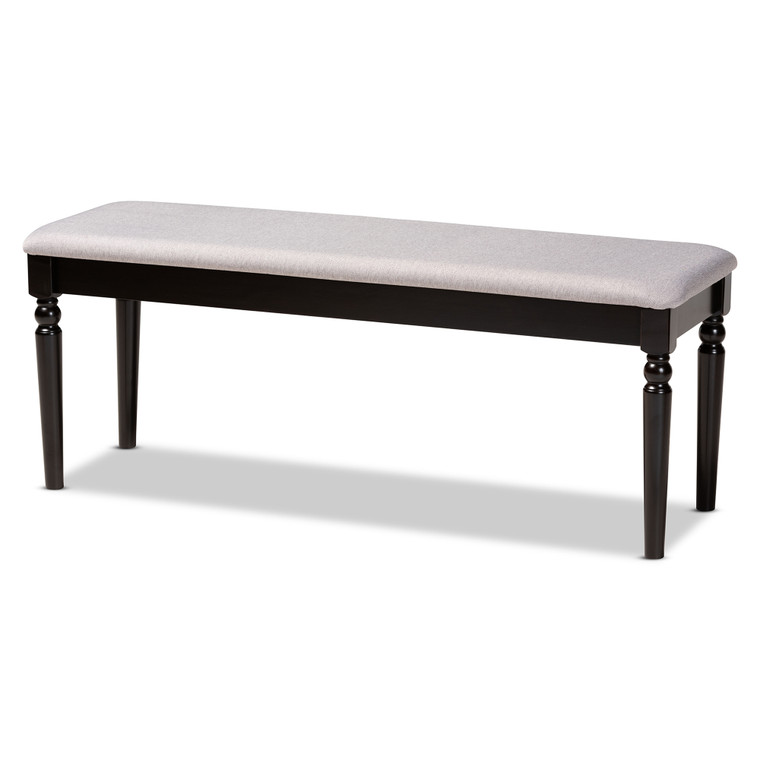 Patrick Todern and Contemporary Fabric Upholstered Dining Bench