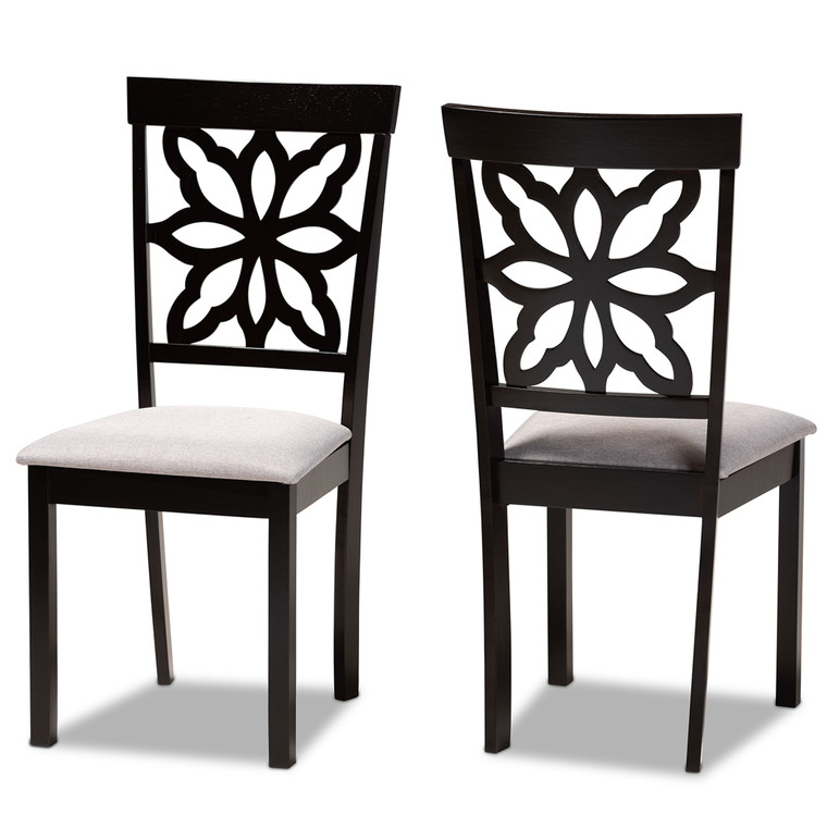 Wellsam Todern and Contemporary Fabric Upholstered 2-Piece Dining Chair Set