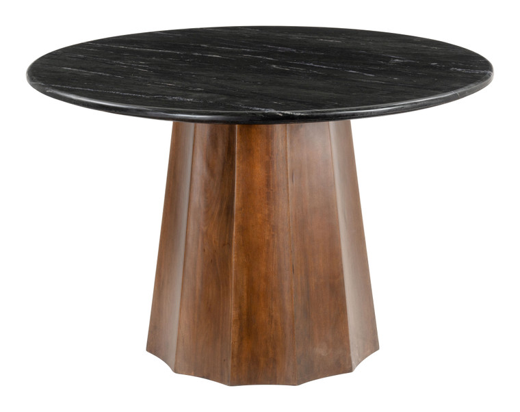 Aiden Dining Table | Black & Brown