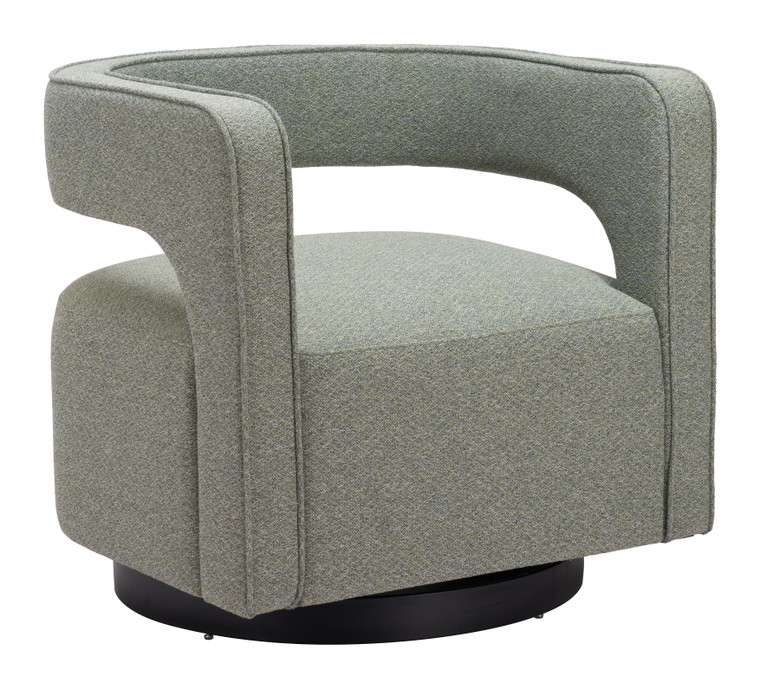 Terra Swivel Chair | Salvia Green