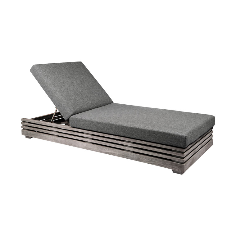 Vivid Outdoor Patio Chaise Lounge Chair