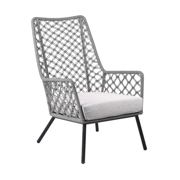 Marco Indoor Outdoor Steel Lounge Chair
