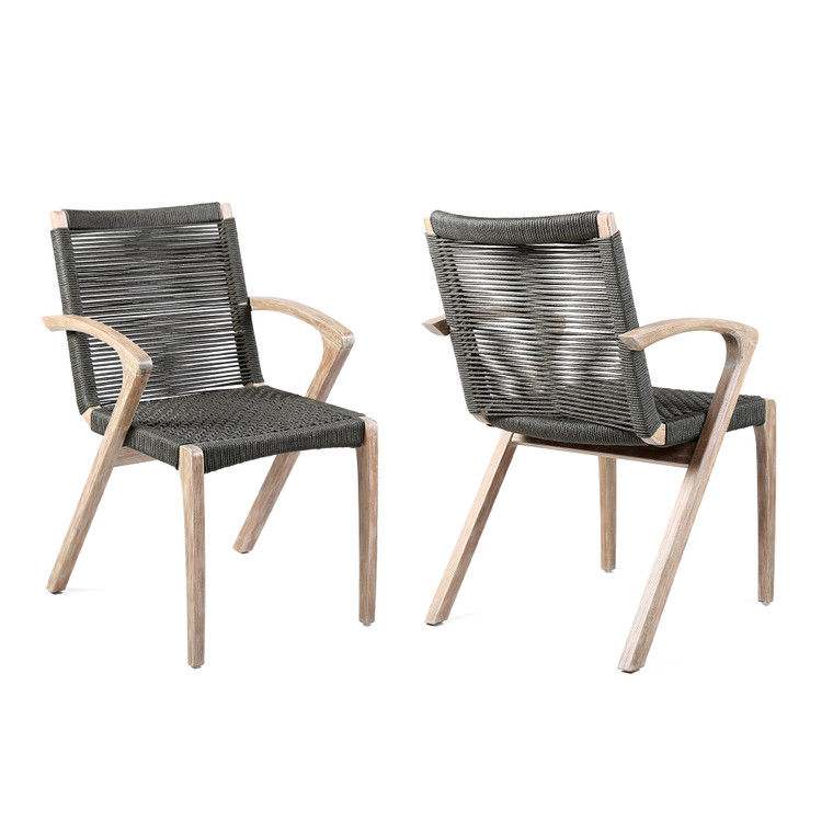 Brielle Outdoor Dining Chairs | Set of 2
